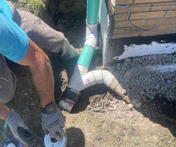 Conductor-and-Yard-Drainage Conductor & yard drainage installation services in WNY, prevent flooding and soil erosion